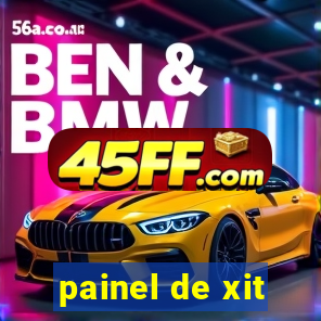 painel de xit
